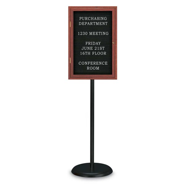 Corkboard, Triple Door, Radius Frame, 96x48", Satin/Surf